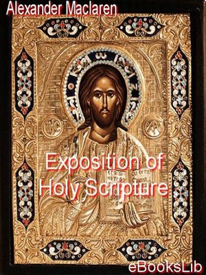 cover image of Expositions of Holy Scripture